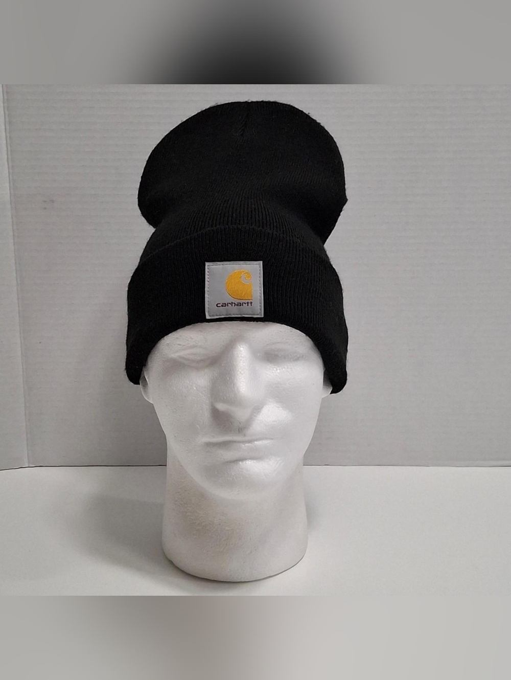 Carhartt Cuffed Beanie Winter Hat Cap Black